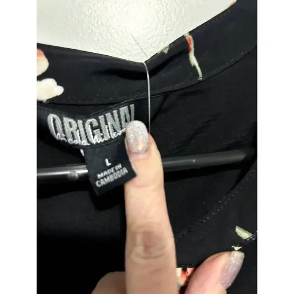 NICOLE MILLER WOMEN'S DRESS, SLEEVELESS, KNEE-LENGTH, NWT, DRAWSTRING WAIST, LG - Picture 6 of 11